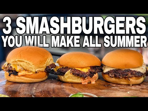 The Smash Burger Trio | Blackstone Griddle