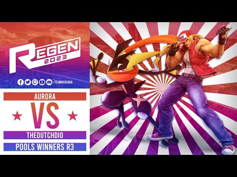Regen 2023: Winners Pools - Aurora (Ganondorf,Greninja) Vs TheDutchDio (Terry)