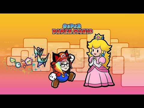 Chapter 4 ♥ Super Paper Mario ♥ pt 5 (on WiiU VC) -Live Stream!!