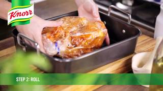 Juicy delicious chicken in a Knorr Cook-In-Bag