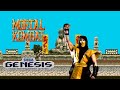 Mortal Kombat Sega Genesis Scorpion Playthrough HD RetroGameUp