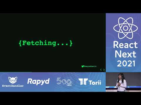 Maya Shavin - Performant serverless app with server component | ReactNext 2021