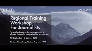 Regional Training Workshop for Journalists