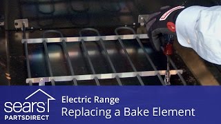 Replacing a Hidden Bake Element in an Electric Range