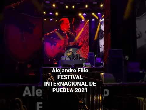 Alejandro Filio en el FESTIVAL INTERNACIONAL DE PUEBLA 2021