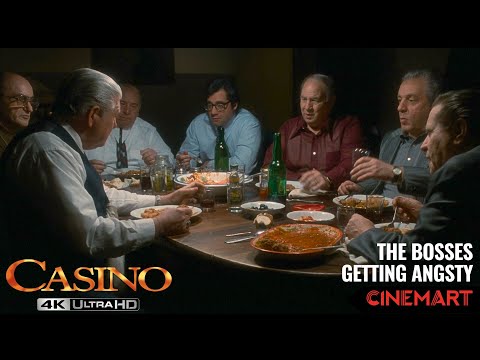 CASINO (1995) | The Bosses Getting Angsty | Skimming from the Skimmer Scene 4K UHD