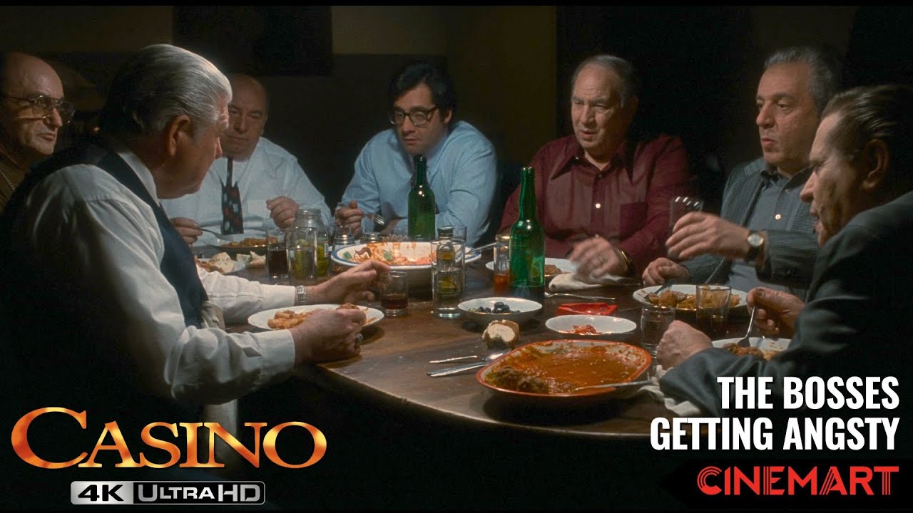 CASINO (1995) | The Bosses Getting Angsty | Skimming from the Skimmer Scene 4K UHD