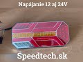 Združené LED svetlo na prívesný vozík 12V / 24V - pravé s dynamickými smerovkami ECER (110x235x35mm) - Video Youtube