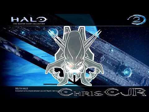 HALO 2 Anniversary Legendary Mission 8 Delta Halo. 2 Players Xbox Live 1080p.