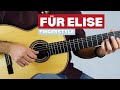 Für Elise (Beethoven) - Easy Fingerstyle Guitar Lesson