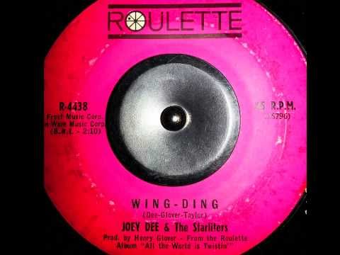 TITTYSHAKERS ROCK Wing - Ding 7'' - Joey Dee & The Starliters