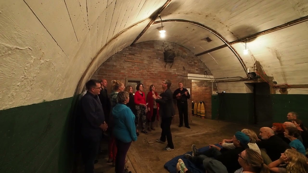 Blue Smoke  Jeltsje Keizer at Wrights Hill fort 2019