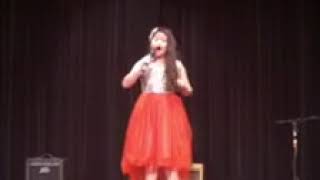 Alyssa Donaire singing I Am What I Am by Linda Eder