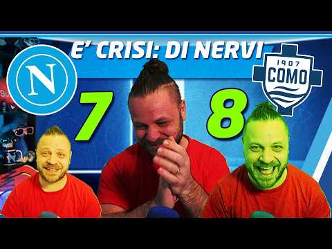 AFTER THIS IT'S CLEAR, THEY ARE NOT BAD 👀 Reaction #Napoli #Como 7-8 🔵 on penalties