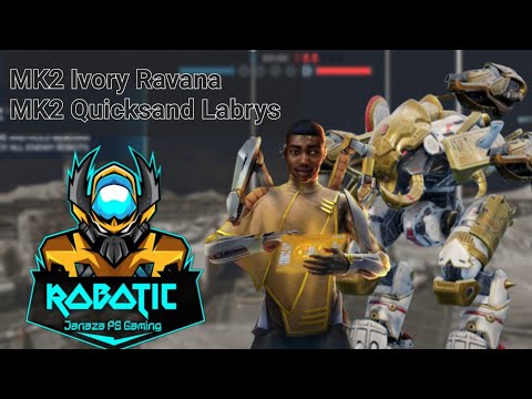 #warrobots MK2 Ivory Ravana with MK2 Quicksand Labrys, is this a good setup ?! watch the video