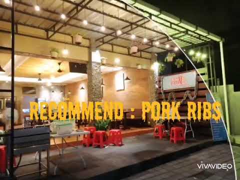 Bali Indonésia: Churrasco Warung Mek feito