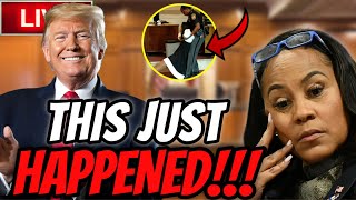 DA Fani Willis FREAKS OUT After Judge Gives Her JAIL TIME & IMMEDIATE REMOVAL From Trump Case LIVE