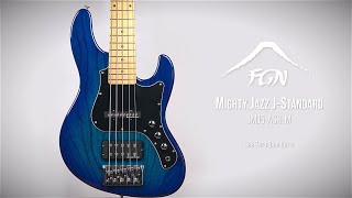 JMJ5-ASH-M MIGHTY JAZZ J-STANDARD SERIES (See thru Blue Burst), зображення 1