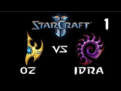 StarCraft 2 - Oz [P] vs IdrA [Z] G1 (Commentary)
