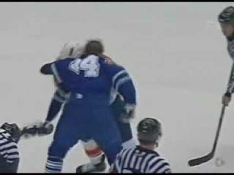 Ruslan Salei vs Matt Stajan