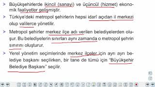 Eğitim Vadisi 9.Sınıf Coğrafya 21.Föy Türkiye'de Yerleşmelerin Fonksiyonları 1 Konu Anlatım Videoları