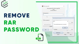 [2 Ways] How to Remove RAR Password 2022 | Extract RAR Files without Password