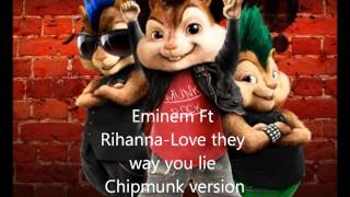 Alvin And the chipmunks-Love the way you lie Ft Chipettes