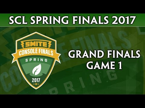 SMITE Console League Spring Split Finals 2017 - Grand Finals (Game 1 of 5)