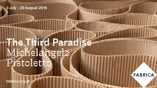 The Third Paradise: The Labyrinth and the Well by Michelangelo Pistoletto (2016)