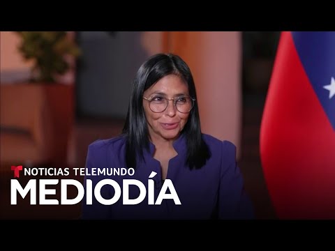 Sus charlas con Trump y quién manda en Venezuela: la entrevista con Rodriguez | Noticias Telemundo