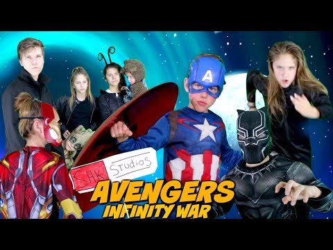 Avengers Infinity War Trailer Parody by SuperHero Kids In Real Life
