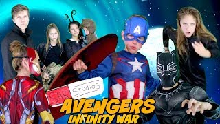 Avengers Infinity War Trailer Parody by SuperHero Kids In Real Life