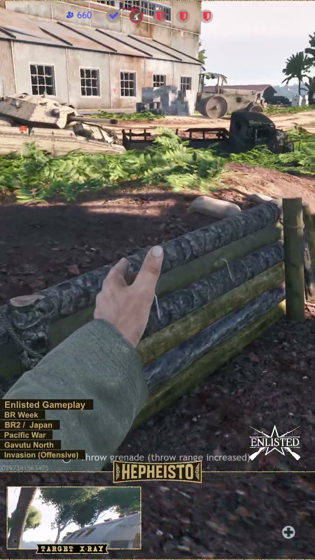 Engineer eliminates Tank Crusader with Explosion Pack