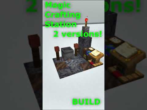 Nukirain - Magic Crafting Station | Minecraft Build