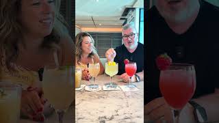 Trying out celebrity cocktails on the Star Princess with @LifeWellCruised