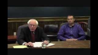 Geothermal in Vermont: Sanders Briefing