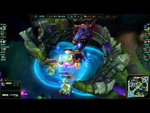HIGHLIGHTS - Game 1 H2K vs C9 - LOL 2016 H2K vs Cloud 9