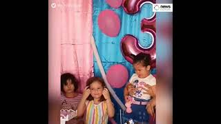 Little girl loses it after her birthday candles are blown out