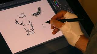 Drawing Lesson: How to draw an Originalos caveman