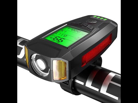 Мощная фара для велосипеда 3в1 PG-0362 вело компьютер сигнал спидометр фонарь