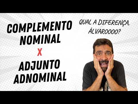 COMPLEMENTO NOMINAL X ADJUNTO ADNOMINAL