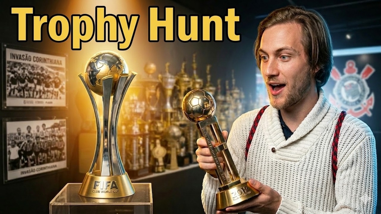 Inside Corinthians' Trophy Room - World Cup Glory @ Corinthians Memorial in São Paulo