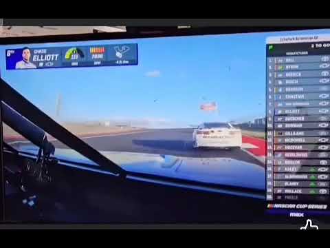 Chase Elliott vs Ross Chastain COTA 2025