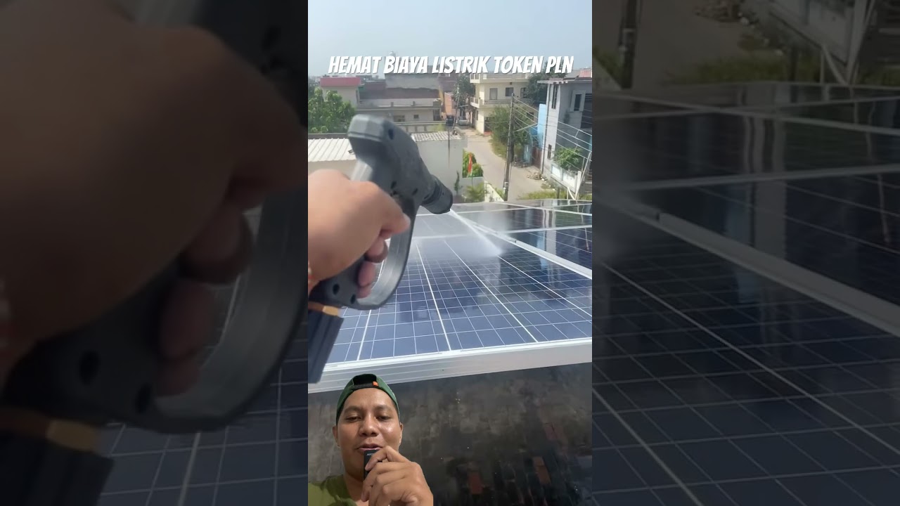 Install solar panels to save electricity tokens at home #short #solarpanel #electricitytoken