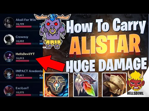 WILD RIFT | HOW TO CARRY AS ALISTAR (HUGE DAMAGE) | Alistar Gameplay | Guide & Build