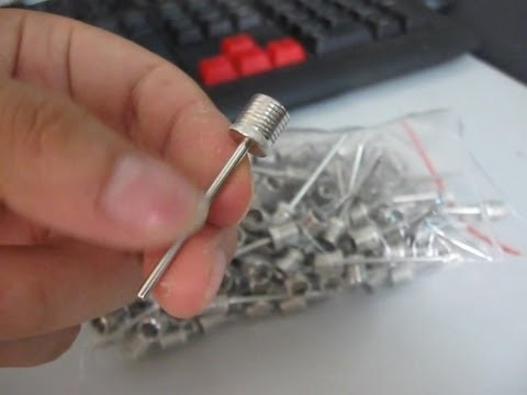 NEURAL 9056 INFLATING NEEDLE PIN NOZZLE BASKETBALL/FOOTBALL BALL AIR PUMP