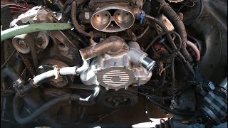 LT1 Caprice Impala SS Water Pump / Thermostat Installation Roadmaster Fleetwood Camaro Corvette T/A