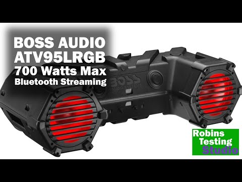Features & Benefits - BOSS AUDIO ATV95LRGB 700 Watts 8" Bluetooth Amplified All-Terrain Sound System