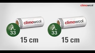 Wełna mineralna 15 cm 032 szklana KF32 Climowool (Zdjęcie 1)