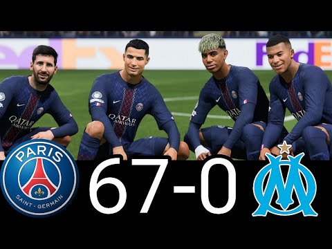 FIFA 26 - RONALDO MESSI MBAPPE YAMAL | ALL STARS | PSG VS MARSEILLE | UCL LIVE 